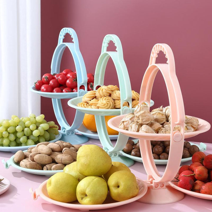 Foldable 3-tier fruit plate | Stornfield
