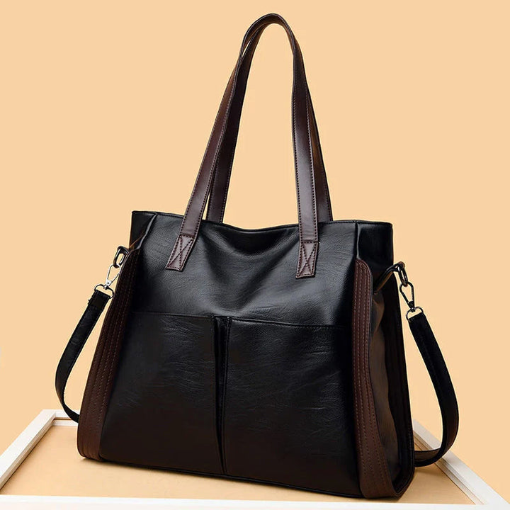 Women's tote bag made of soft leather with large capacity | Stornfield
