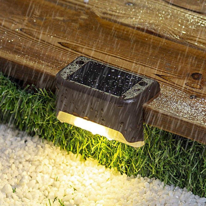 Outdoor Waterproof Solar Stair Lights (4 PCS) | Stornfield