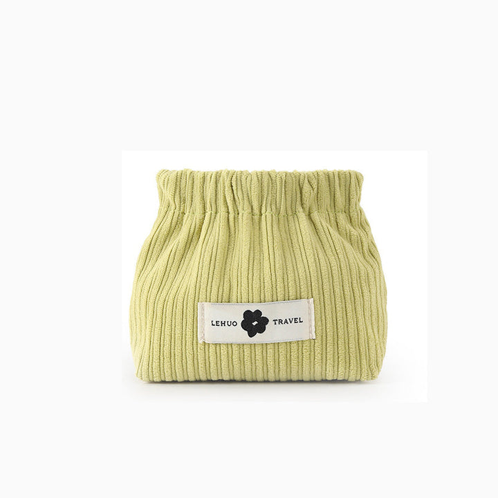 Corduroy elastic tie organizer | Stornfield