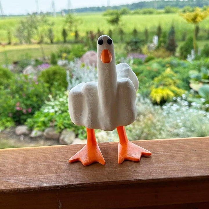 Middle Finger Duck Resin Ornament | Stornfield