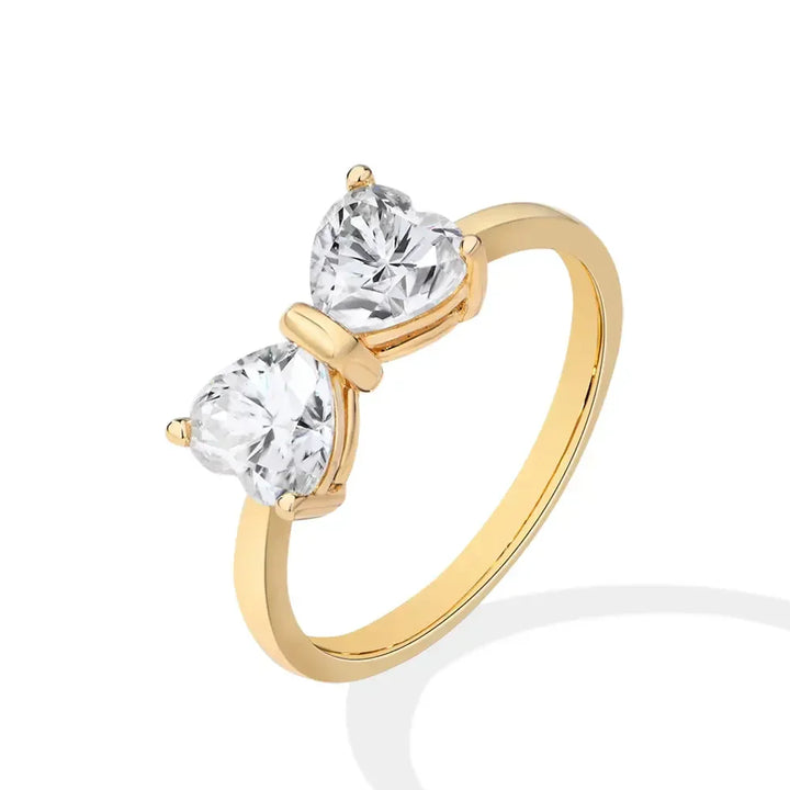 Stornfield | S925 Moissanite Feminine Bow Ring