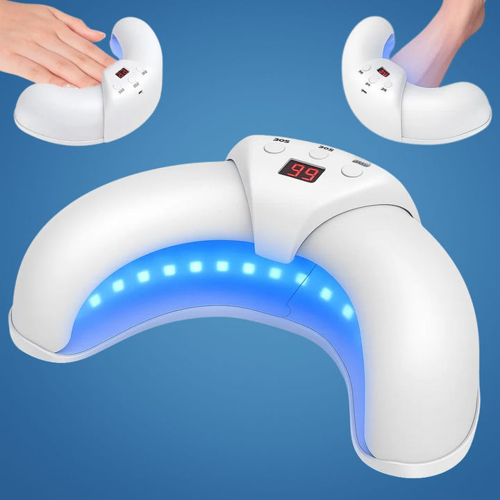 FungiFree | Laser Device for Nail Fungus - Dual Wavelength Penetration - Compact Home Use - Stornfield Fungal Nail Recovery