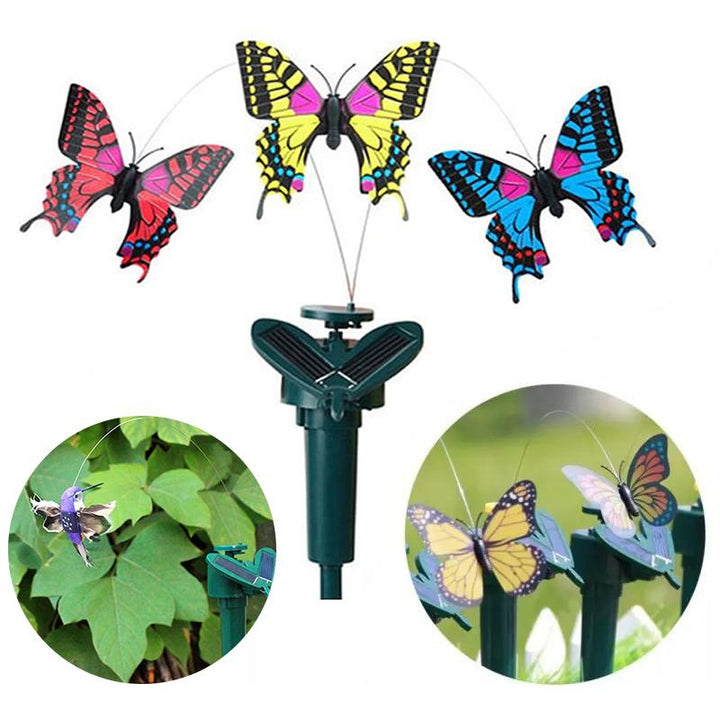 Stornfield | Solar-Powered Dancing Hummingbird and Butterfly