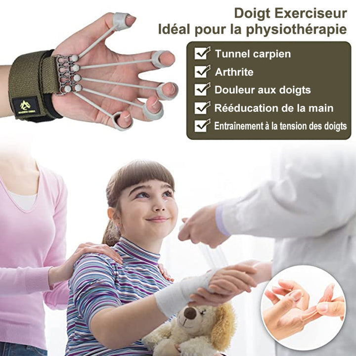 Silicone finger exercise trainer | Stornfield