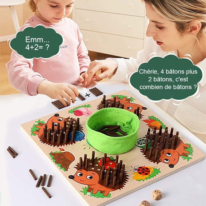 Hedgehog counting learning toys | Stornfield