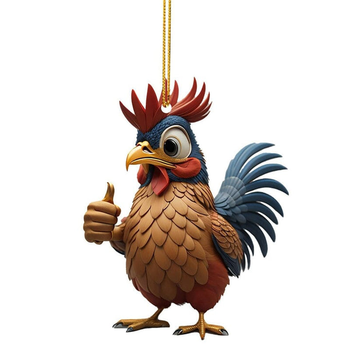 Cartoon rooster decorative ornaments | Stornfield