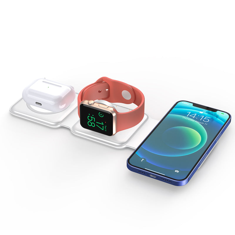 Stornfield | Foldable 3-in-1 Wireless Charging Station