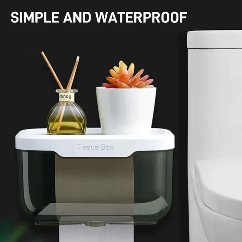 Creative Bathroom Waterproof Shower Tissue Box | Stornfield