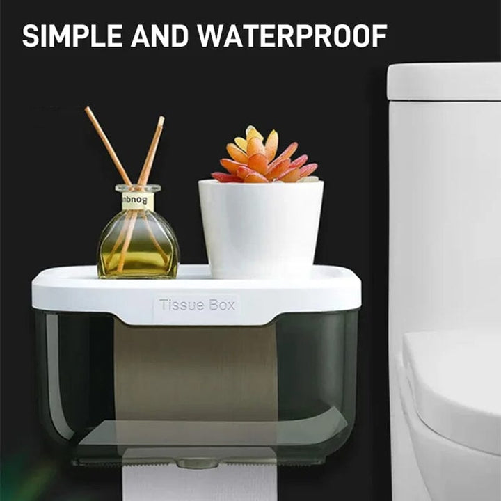 Creative Bathroom Waterproof Shower Tissue Box | Stornfield