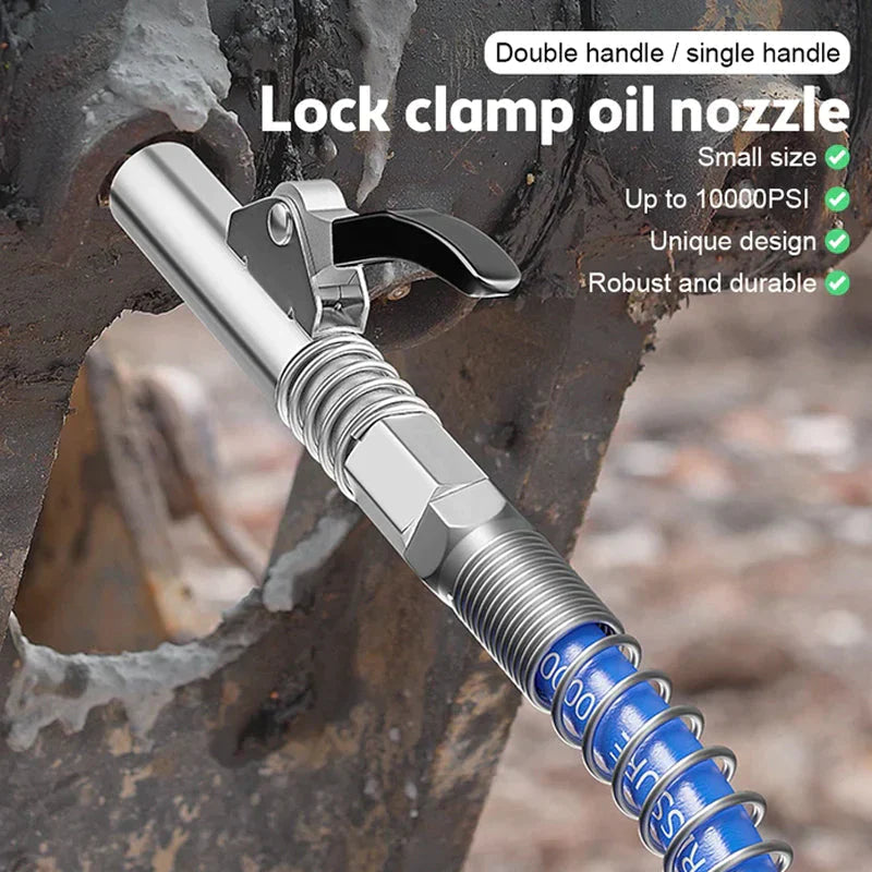 Strong lock on grease nipples | Stornfield