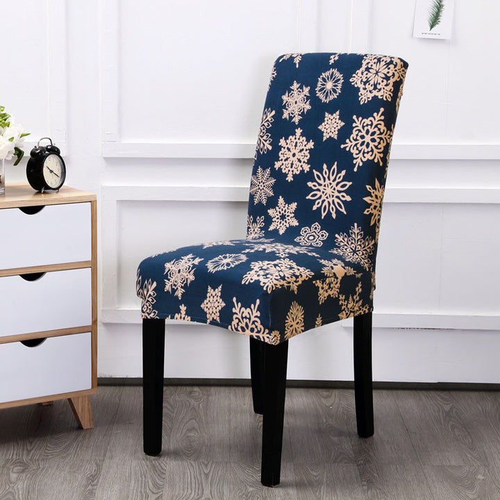 Multicolored spandex chair cover | Stornfield