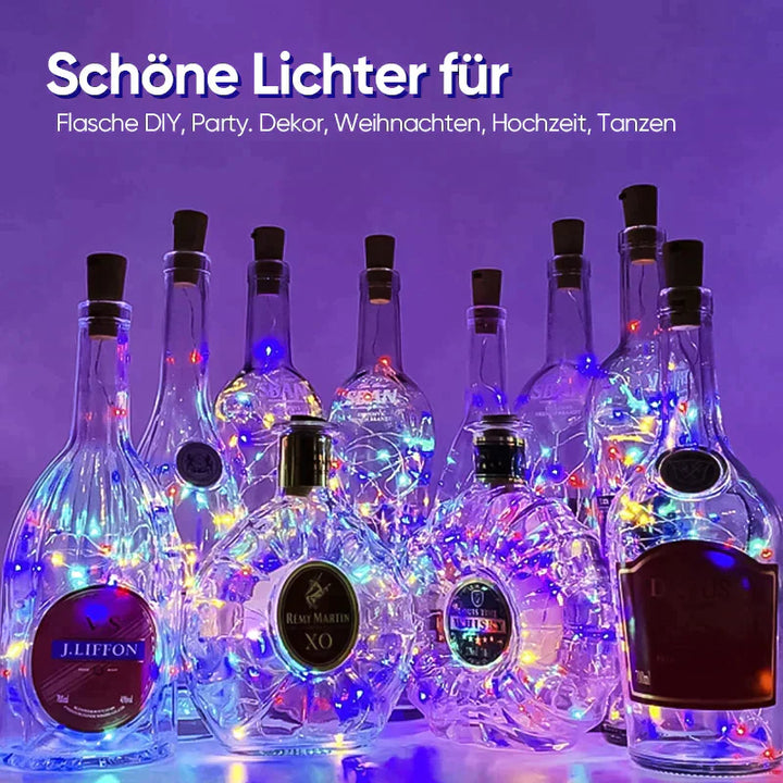 LED Wine Bottle Lights Cork Night Light DIY Decor Lift - Piece | Stornfield