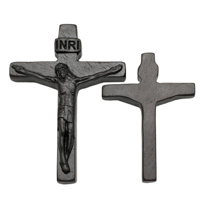 Stornfield | Pendentif Croix de Jésus en Bois