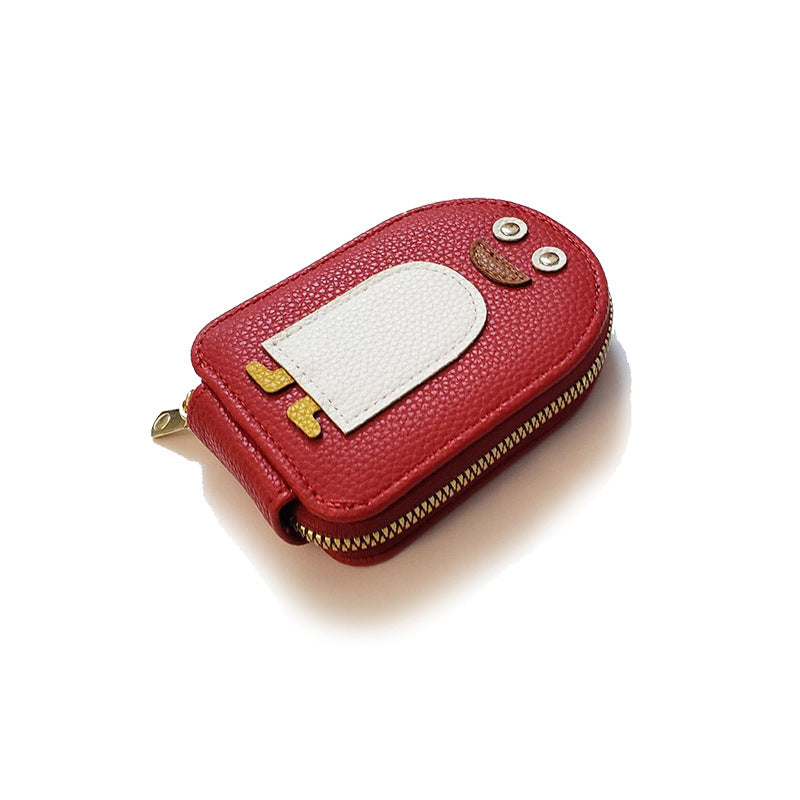PU wallet for credit card and cute penguins | Stornfield