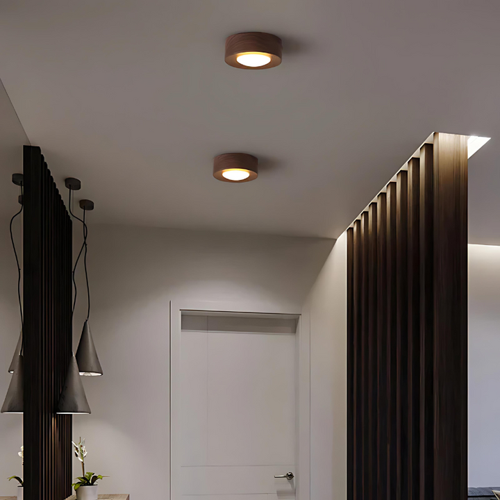 Stornfield | UniqueGlow | Nordic Wooden Ceiling Light