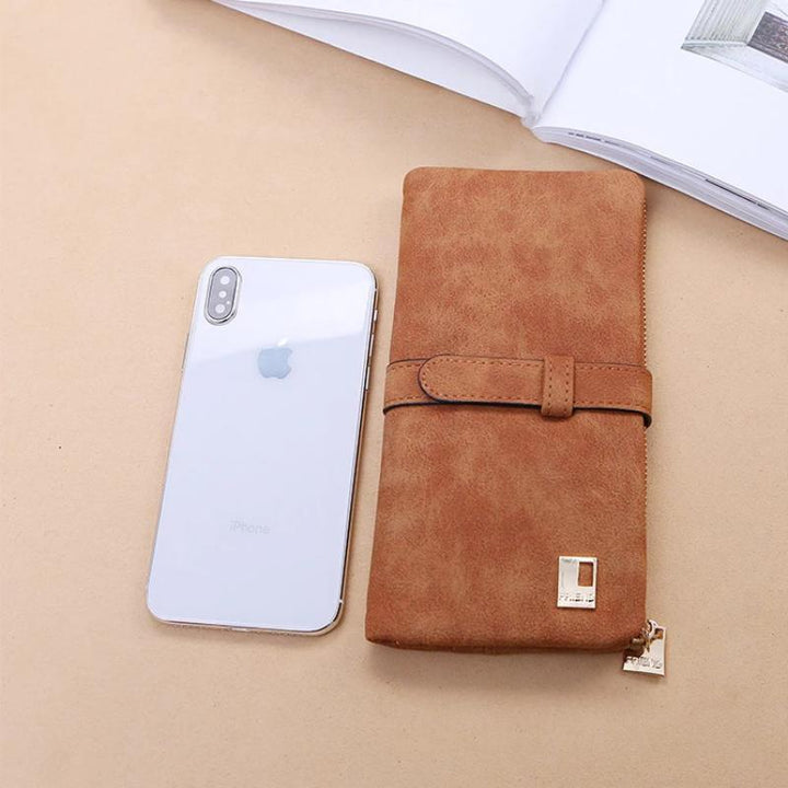 Women's long wallet with two compartments | Stornfield