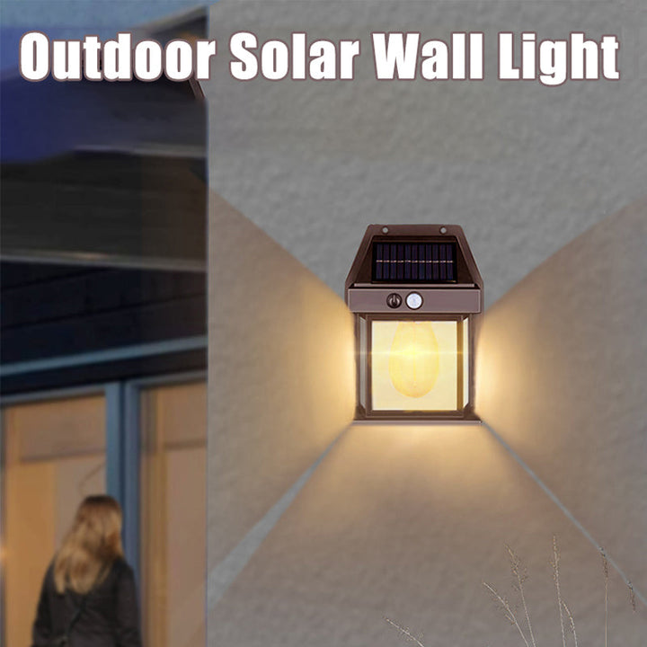 Solar Wolfram Wall Light | Stornfield