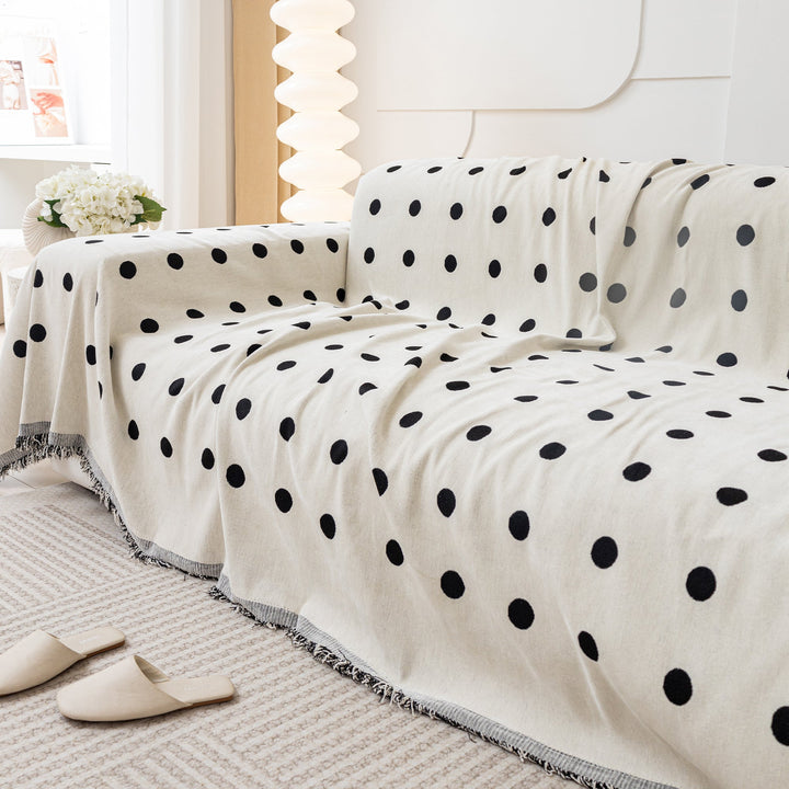 Black Boba Reversible Comfort Sofa  Cover - Modern, Stylish & Durable Sofa Protection | Stornfield