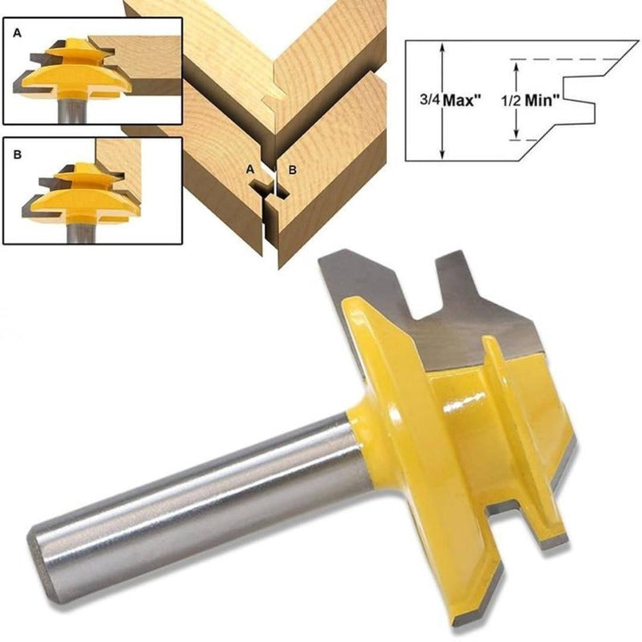 Lockable 45° bevel router bit | Stornfield
