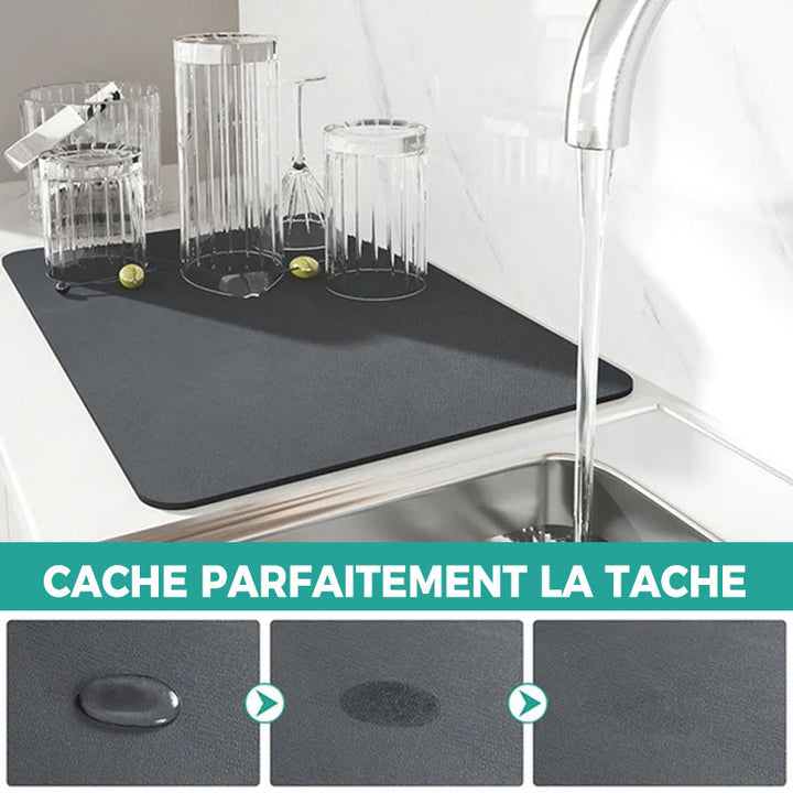 Super absorbent kitchen drainage mat | Stornfield