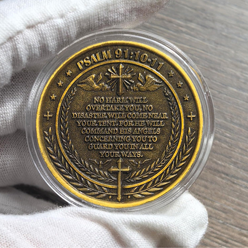 Stornfield | Archangel Michael Watches Over Us Challenge Coin
