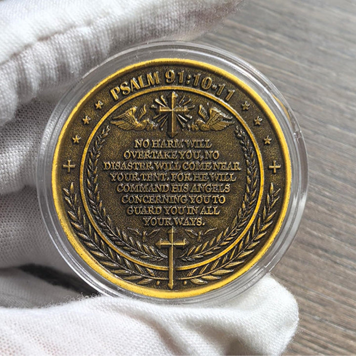 Stornfield | Archangel Michael Watches Over Us Challenge Coin