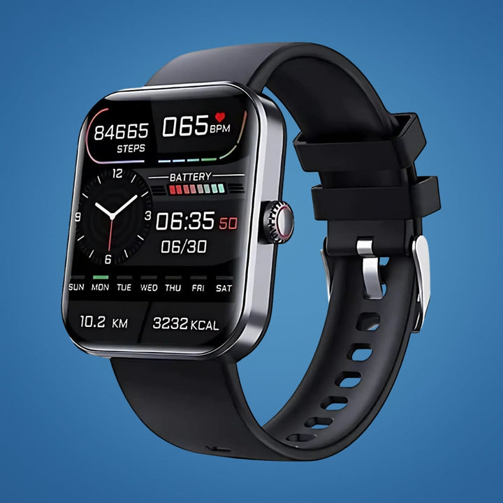 Glucowatch | Non-Invasive Blood Glucose Smartwatch – Real-Time Monitoring, Trend Tracking & Personalised Alerts Stornfield