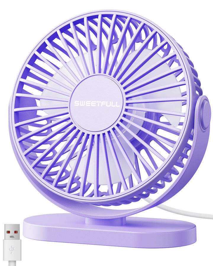 2-in-1 Hook & Desk Fan - 3-Speed with 360° Rotation | Stornfield