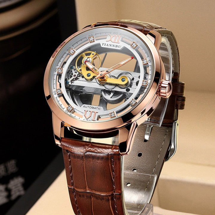 Stornfield | Skeleton Tourbillon Ultra Thin Automatic Mechanical Watch