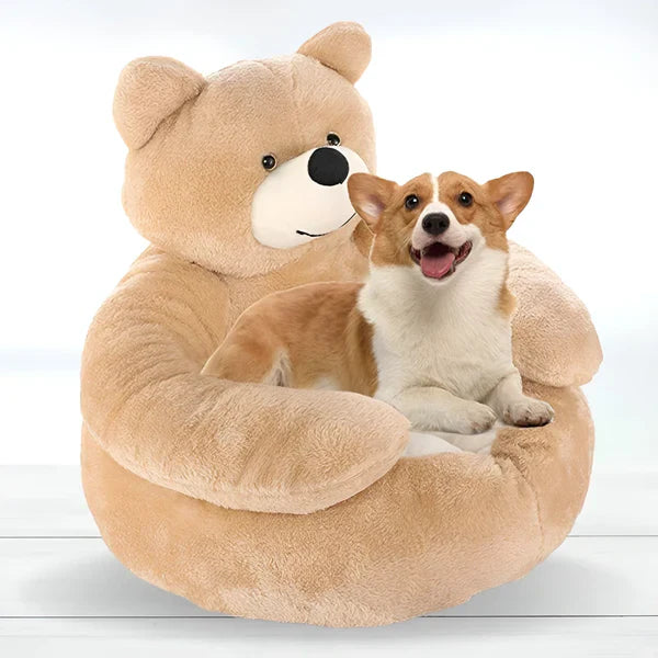 Winter Plush Pet Bed for Dogs and Cats Stornfield
