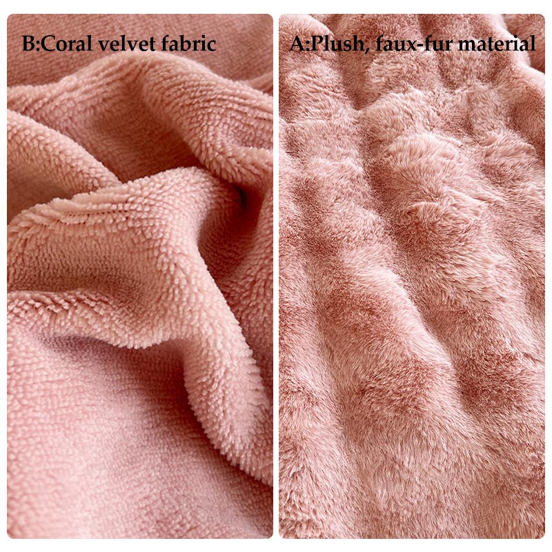 Plush faux fur throw blanket for ultimate cozy warmth | Stornfield