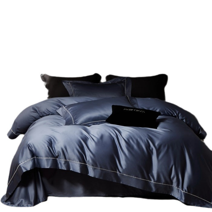Luxury bedding set, 140 long-staple cotton, 4-piece