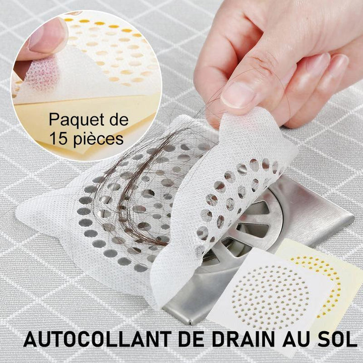 Disposable Anti-Clogging Floor Drain Sticker | Stornfield