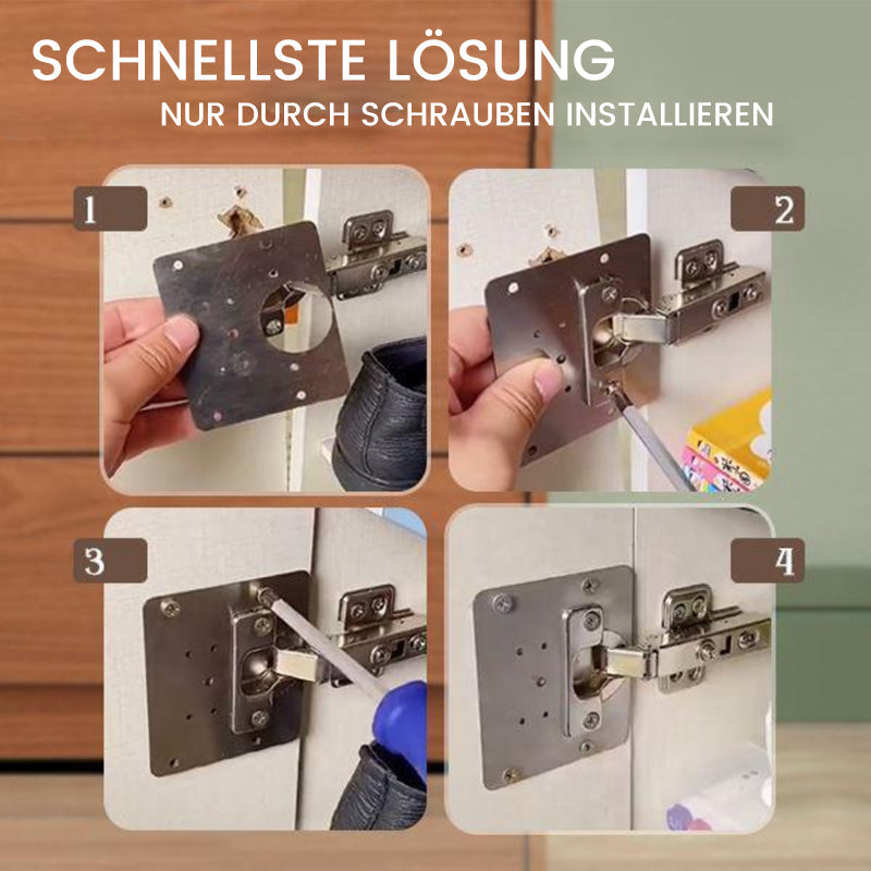 Repair piece for side hinge plate | Stornfield