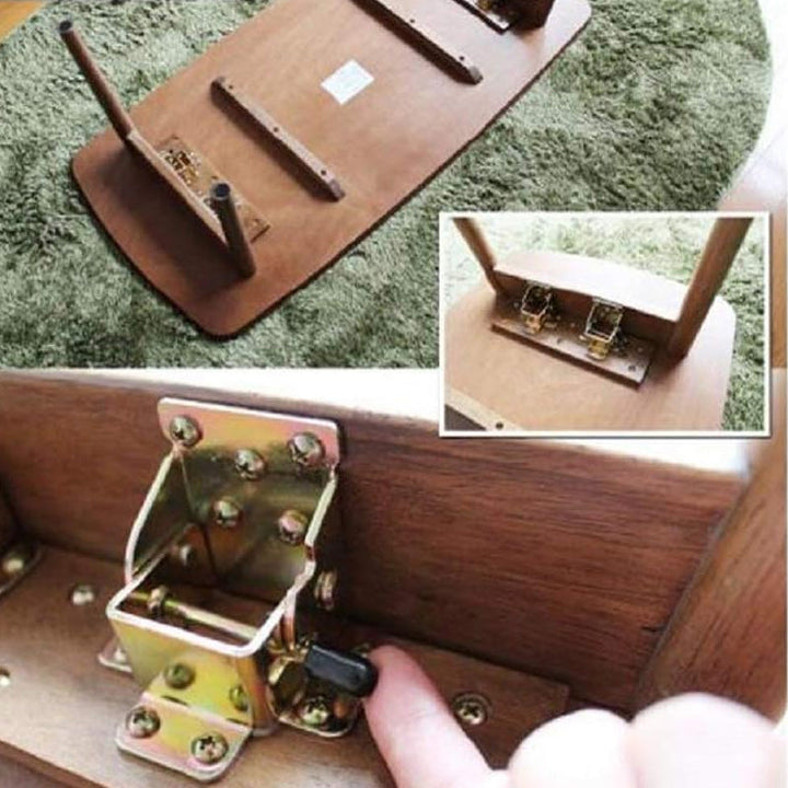 Lockable hinges for table legs | Stornfield