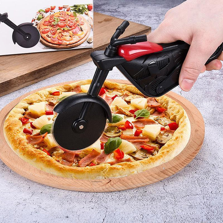 Unique Motorcycle Style Pizza Cutter | Stornfield