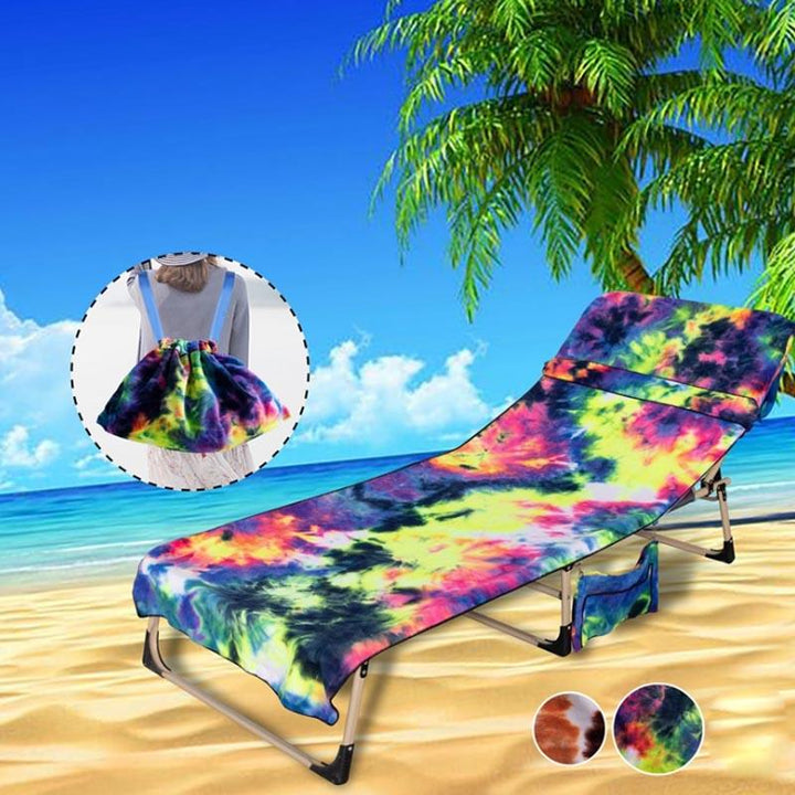 Microfiber Beach Lounge Chair Cover | Stornfield