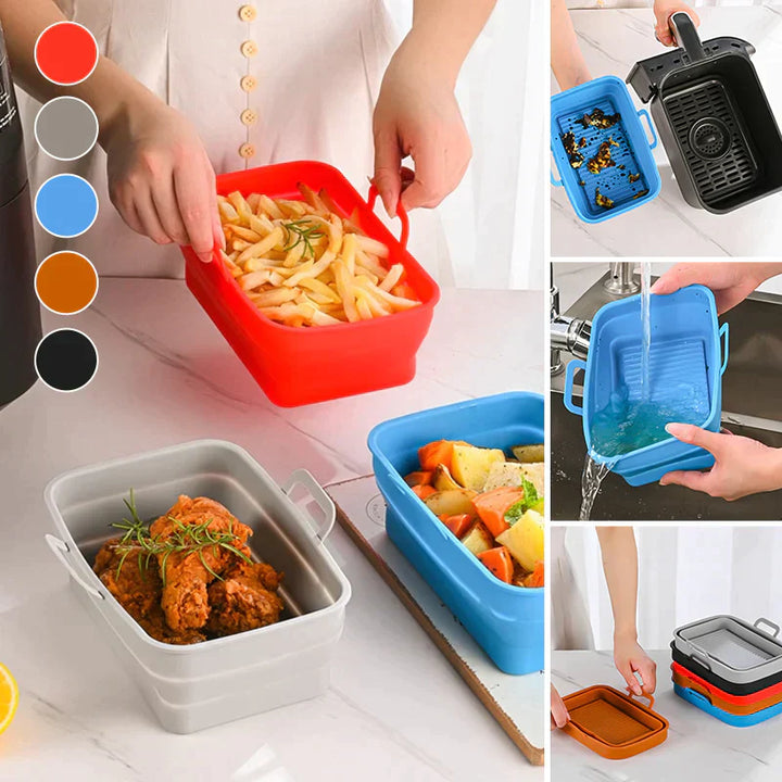Foldable Air Fryer Silicone Baking Tray | Stornfield