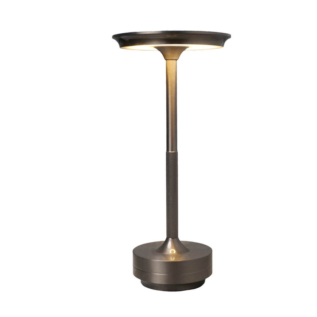 Aluminum Rechargeable Touch Dimmer Table Lamp | Stornfield