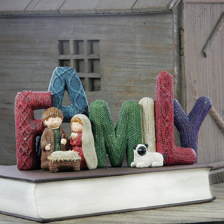Handcrafts Family Nativity Statue | Stornfield