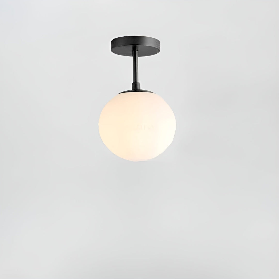 LED ceiling light made of glass – Nordic design | For living & bedroom | Stornfield