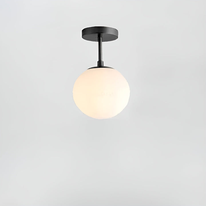 LED ceiling light made of glass – Nordic design | For living & bedroom | Stornfield