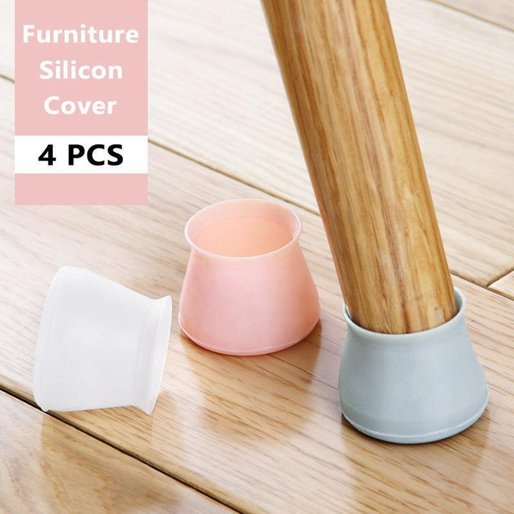 Upgraded Furniture Silicone Protection Covers Chair Leg Covers with Felt | Stornfield