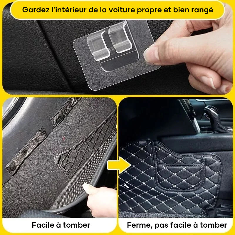 Versatile car mat fastening hooks | Stornfield