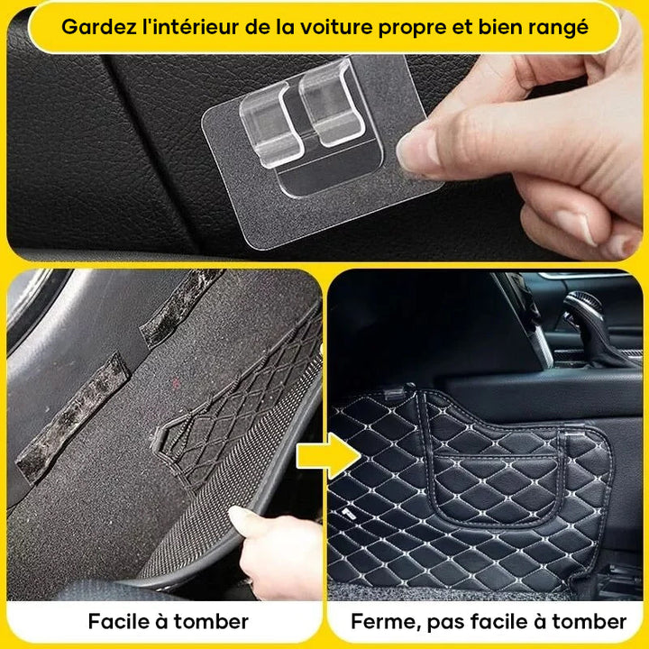 Versatile car mat fastening hooks | Stornfield