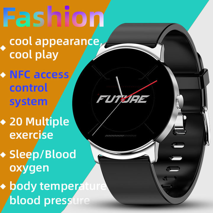Stornfield | BCKS02 Blood Glucose Monitor Blood Oxygen Blood Pressure Heart Rate Bluetooth Smartwatch