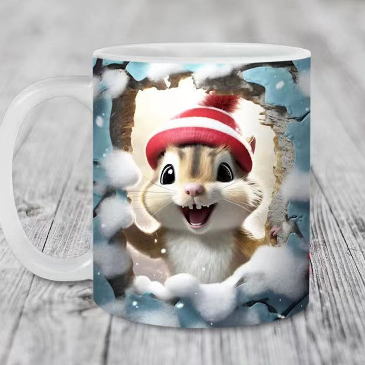 Christmas Animal Pattern Mug | Stornfield