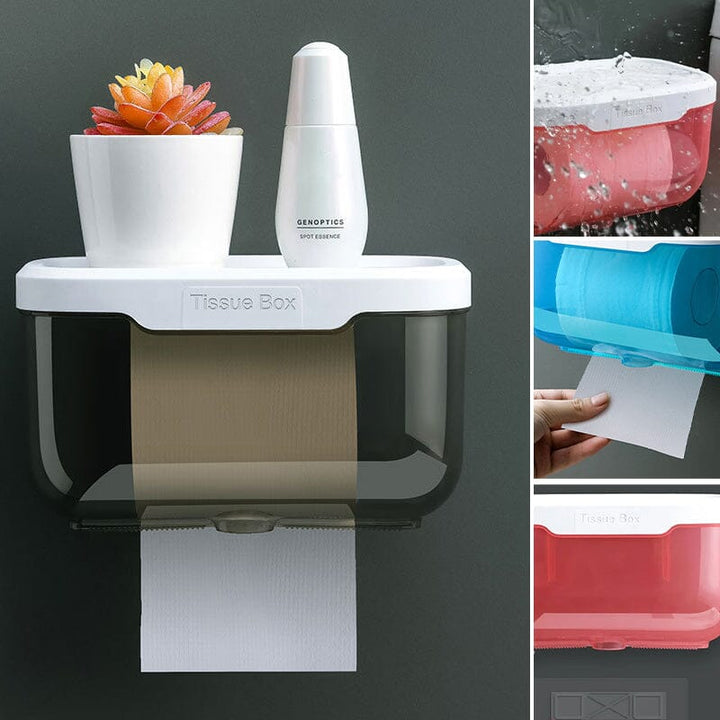 Creative Bathroom Waterproof Shower Tissue Box | Stornfield
