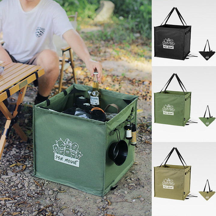 Foldable Multi-Purpose Waste Bin for Outdoor Use | Stornfield